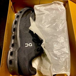 Men’s On Cloud Athletic Shoes. Black. Size 14. New in Box never worn.